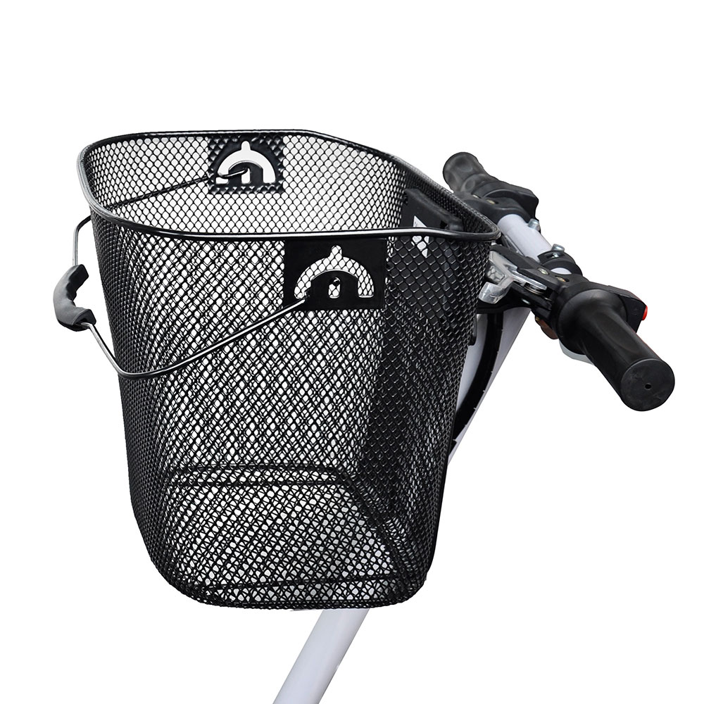 Bike/Bicycle/Cycle Metal Mesh Basket & Quick Release Bracket Shopping