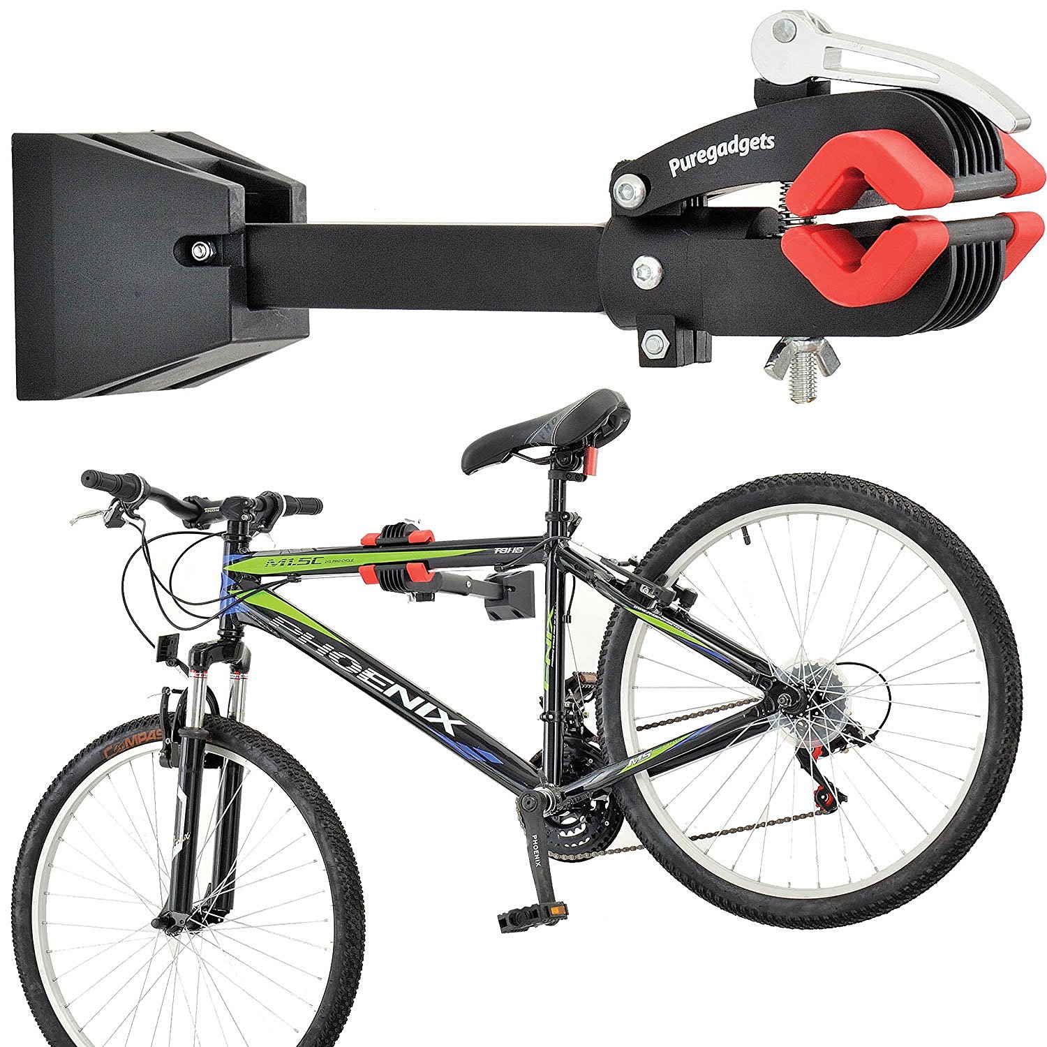 Wall Mount Heavy Duty Bike Bicycle Maintenance Mechanic Repair Folding