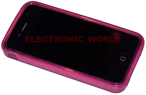iphone 4 bumper pink. Iphone 4 Pink Bumper Case