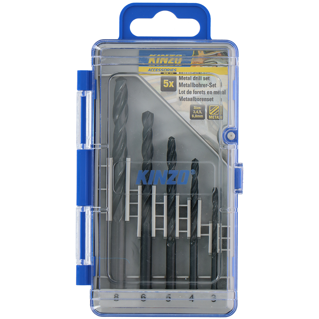 8 Pcs Upgraded Four Blade Serrated Eccentric Drill Bits Set, 6-14mm