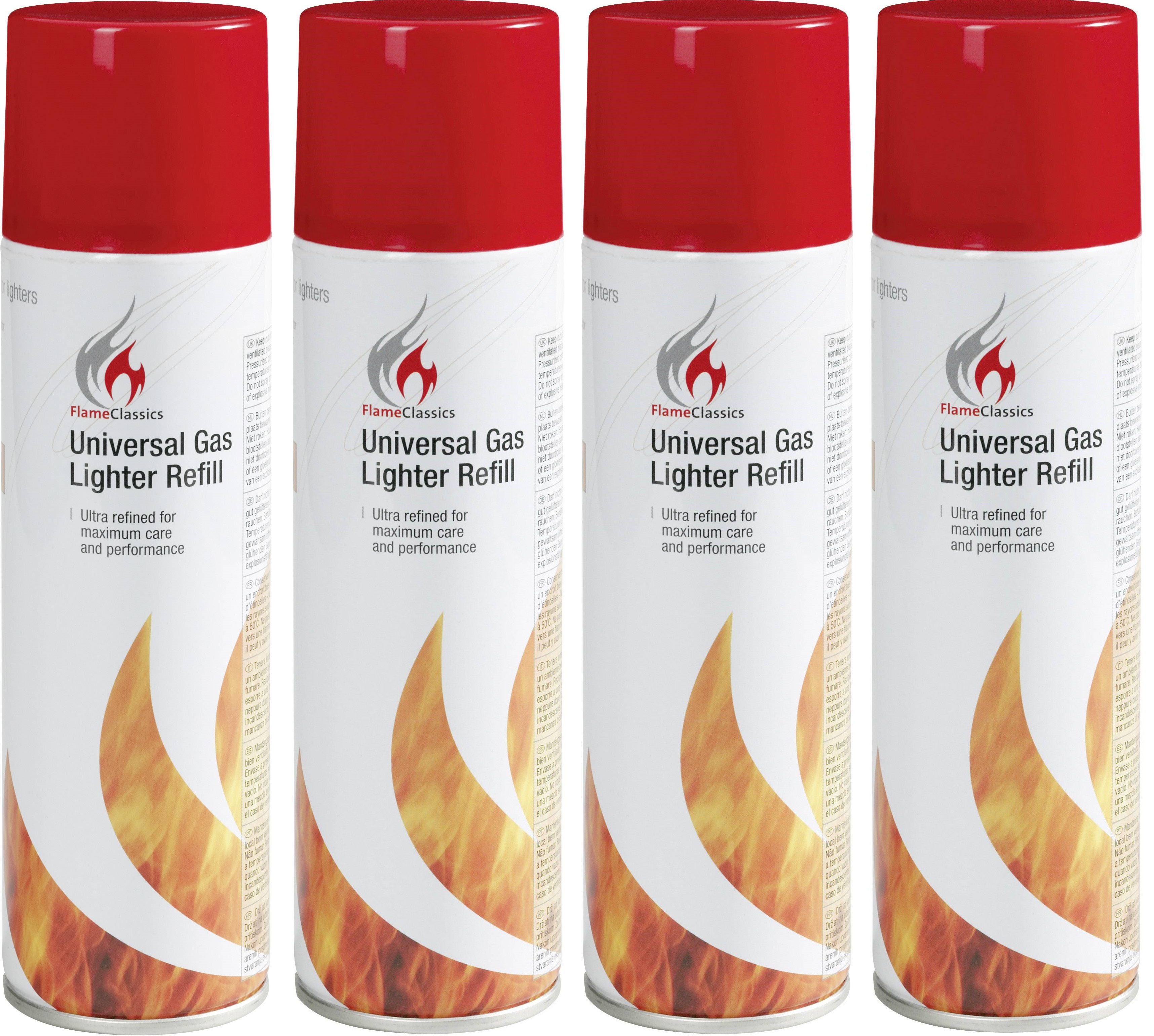 Universal Butane Gas Lighter Refill Spray 250ml Refills Lighters Valve