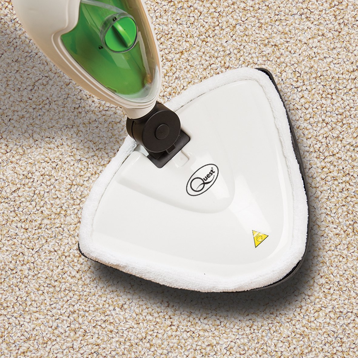 Quest 1500W 11in1 Hot Steam Cleaner Mop Handheld Upright Floor Carpet