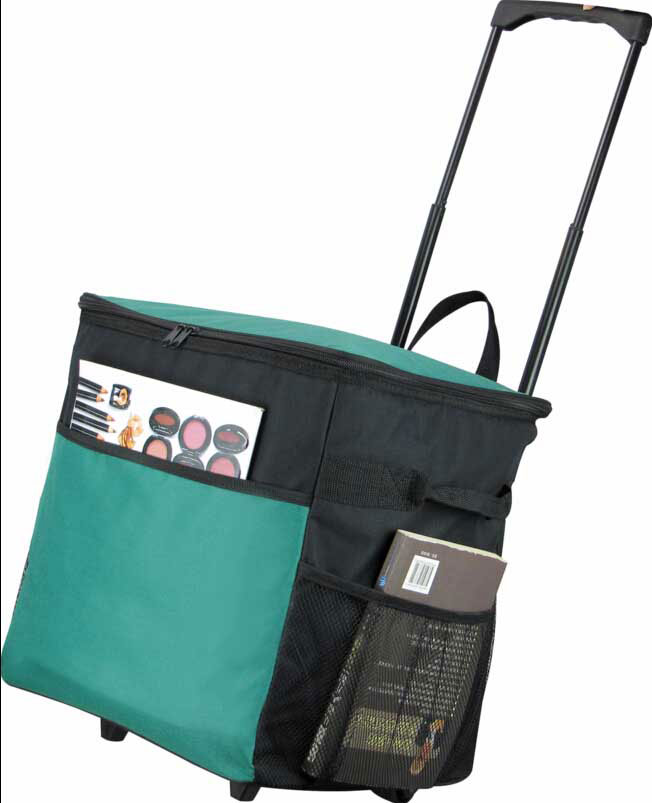 Extra Large Picnic Roller Cooler Trolley Bag Telescopic Handle Travel