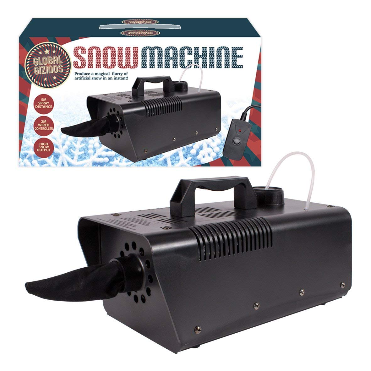 Artificial Snow Machine Wired Remote control Snowflake Christmas Party