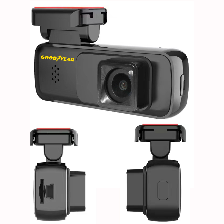 Goodyear HD Mirror Dash Cam Car DVR Video Recorder with Front and