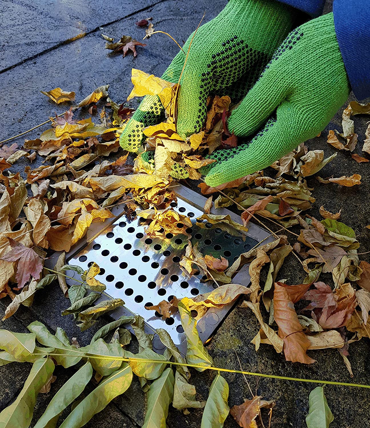 Rustproof Square Stainless Steel Swirl Drain Leaf Guard Cover Drainage Garden In eBay