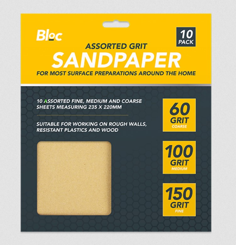 thumbnail image 2 of Lot Of 30 Assorted 1/4 Sheet Palm Sander Sandpaper Sheets - Bulk 2 of 4