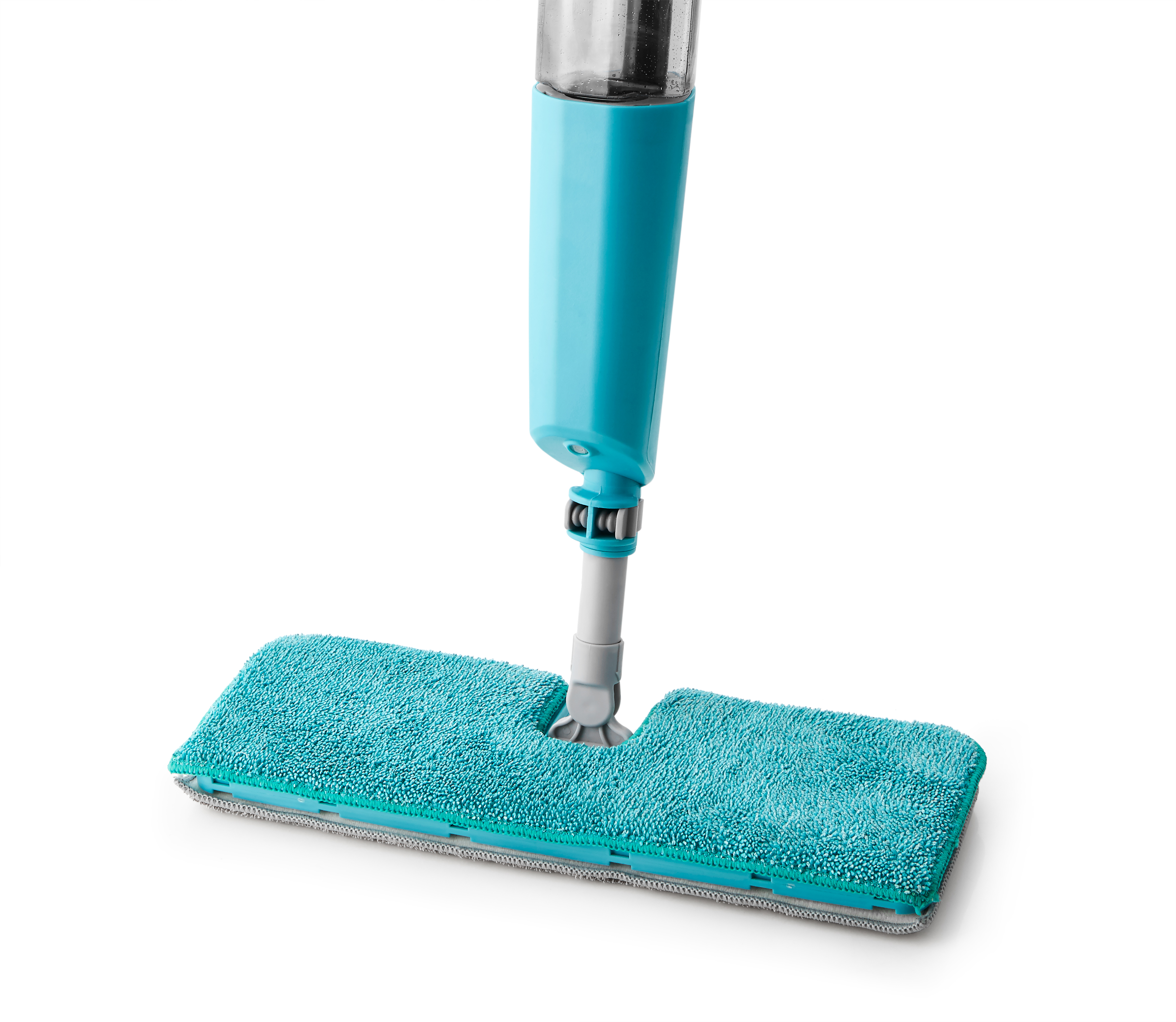 Flexible Spray Mop with Extendable Head & Double Sided Pad Wood Tiles