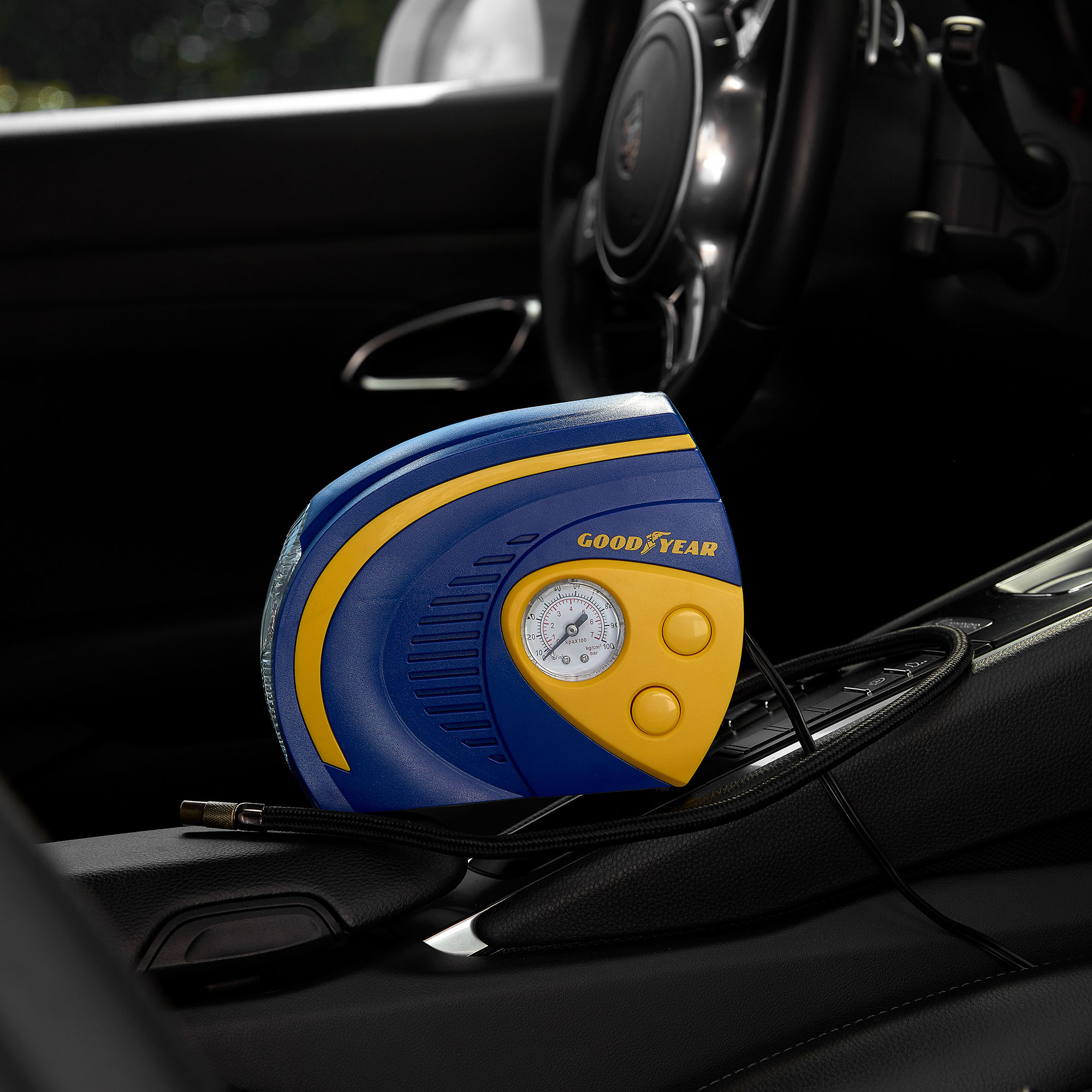 Goodyear Portable Car Tyre Inflator Compressor Offer - LivingSocial