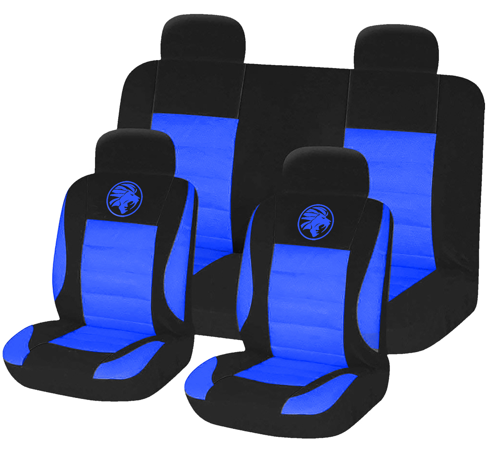 8pc Universal Car Seat Covers Set Protectors Washable Dog Pet Front 8pc Universal Car Seat Covers Set Protectors Washable Dog Pet Front Rear Blue