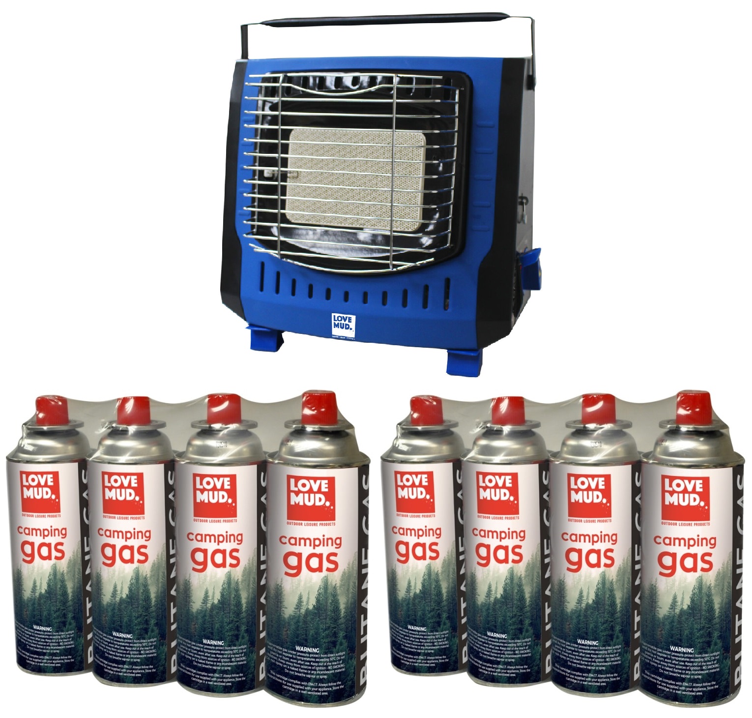 Potable Outdoor Camping Gas Heater Fishing Fan Garden Shed Heat Hiking