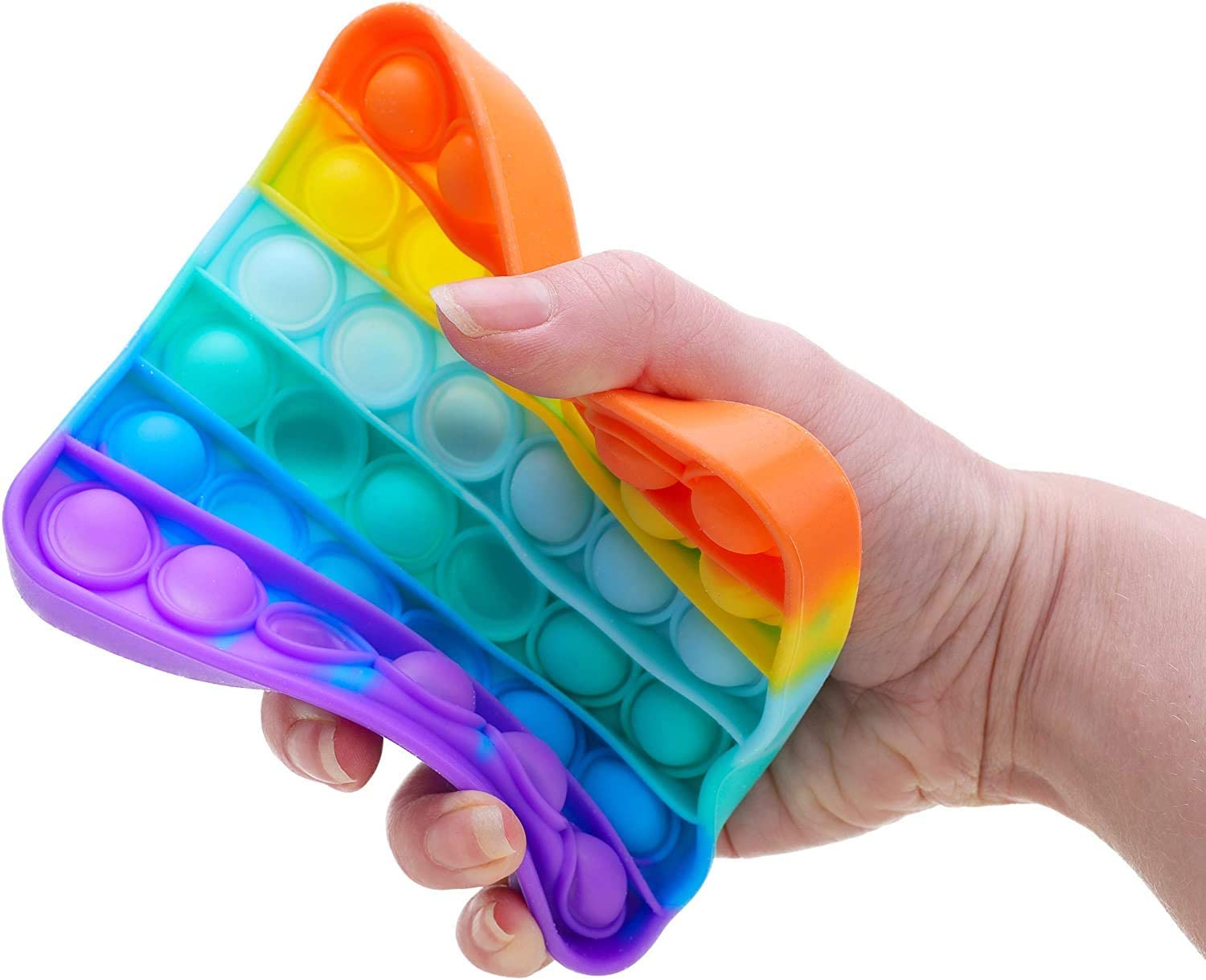 Push Pop Bubble Fidget Sensory Toy Stress Relief Kid Tiktok Game