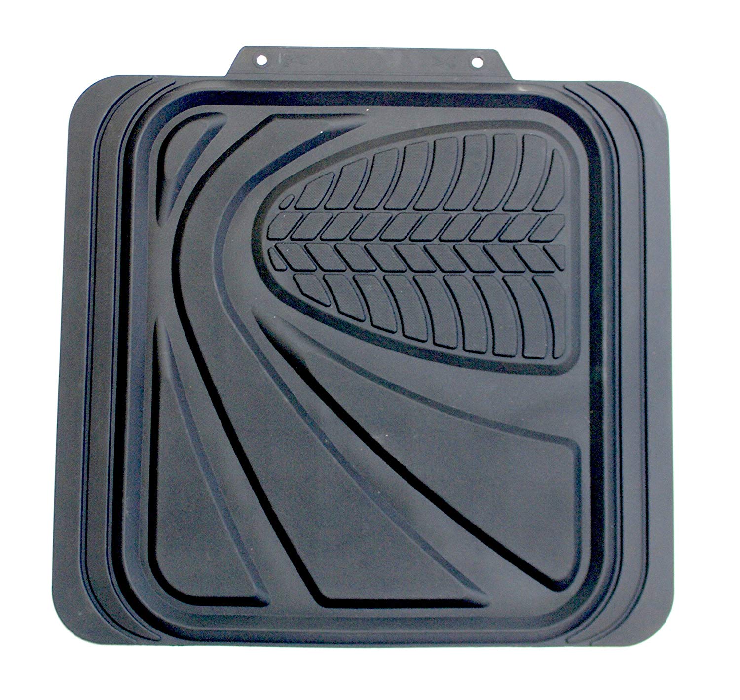 4Pc Universal Heavy Duty Sakura Tyre Tread Rubber Car Mats Non Slip