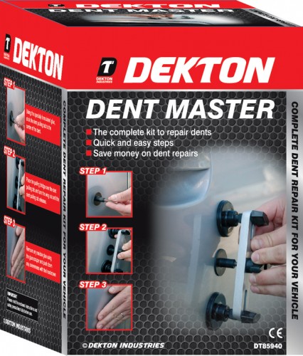 Dekton Car Dent Remover Kit Dent Master Bodywork Panel Puller