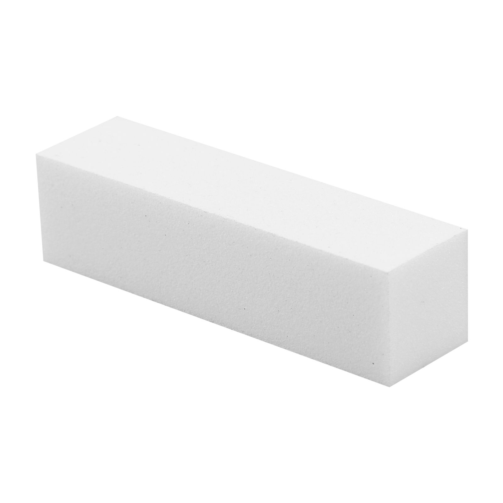 10 X Blanco Para Uñas Manicura Buffer Pulido Bloque de lijado archivo